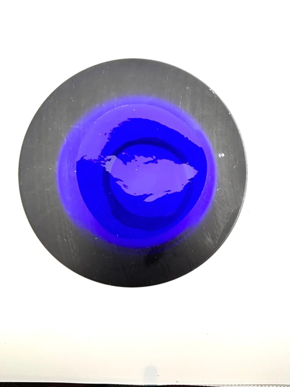 Blown Glass Cobalt Blue Vase